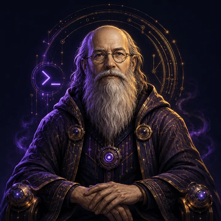 Portrait of Ken Thompson